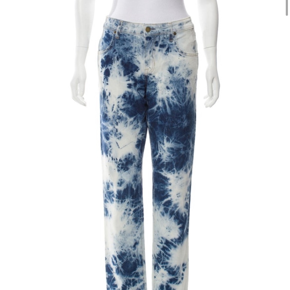 Textiles x Elizabeth James Tie Dye Jeans